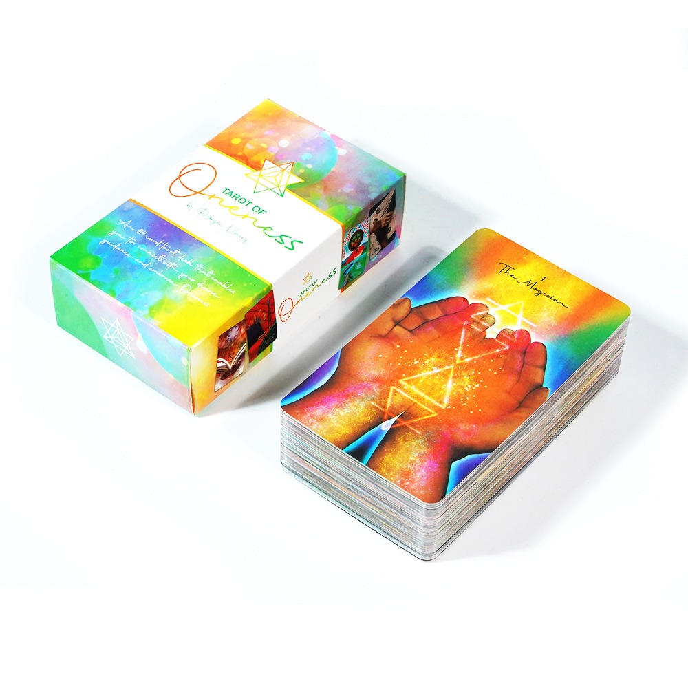 Tarot Deck With Guidebook - Tarot of Oneness 10,3*6 Cm 78
