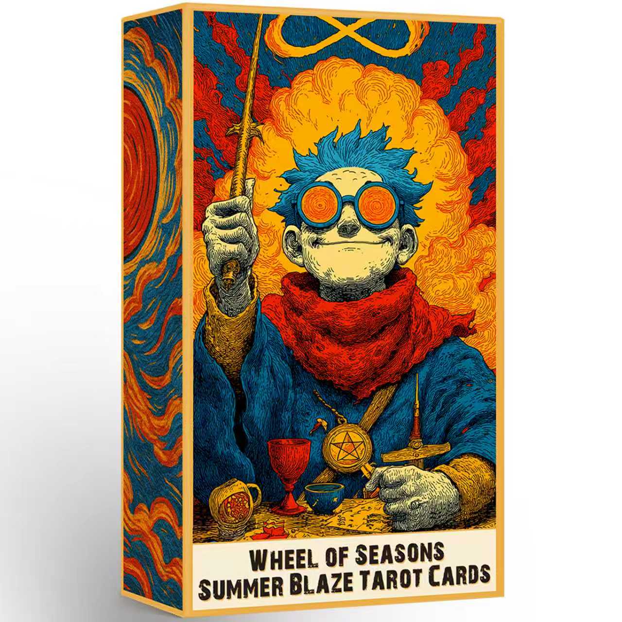 Tarot Deck With Guidebook - Yeni Başlayanlar İçin Tarot Kartları, Rehber