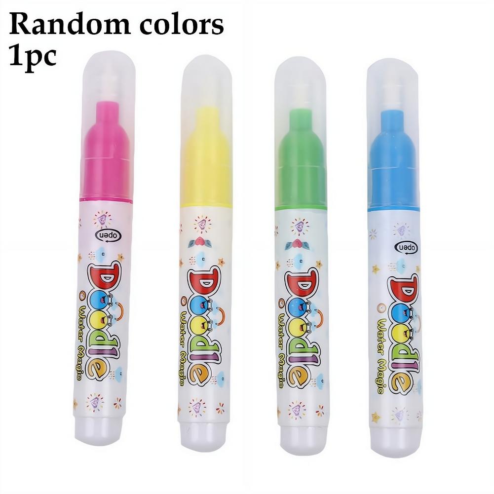 Reusable Water Magic Coloring Book - 1/4 adet yeniden kullanılabilir sihirli su