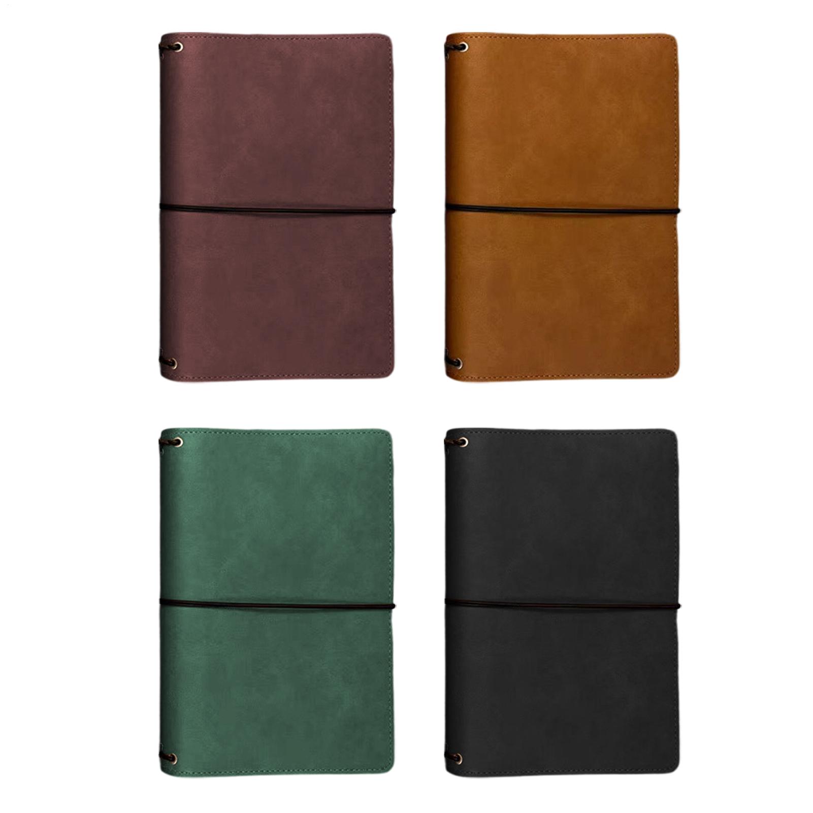 Vintage Leather Journal Notebook - A5 Defter Kapağı Vintage PU Deri