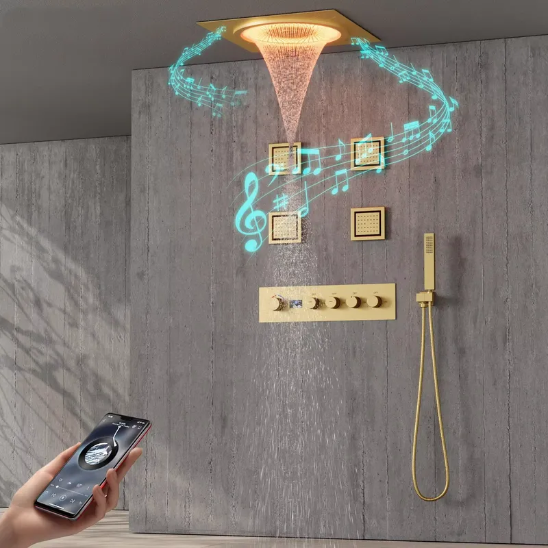 Akıllı LED Duş Seti Banyo Müzi - Music incelemesi ve fiyatı