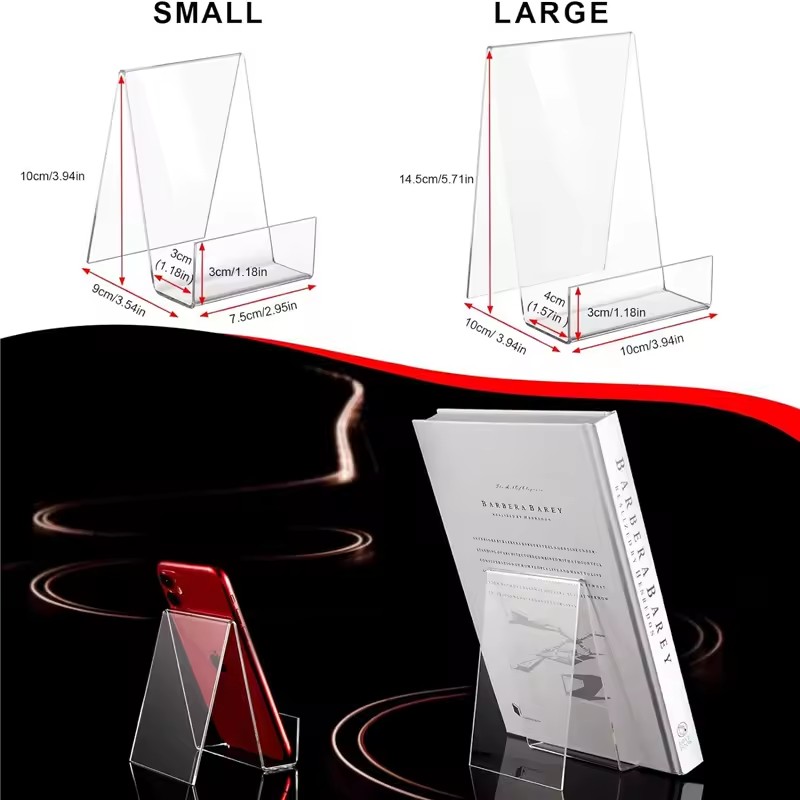 4 adet akrilik kitap standı ki - Clear Acrylic Book Stand Holder incelemesi ve fiyatı