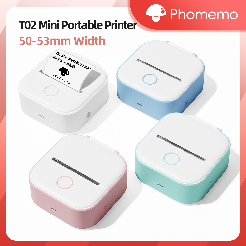 Phomemo T02 Kablosuz Cep Terma - Mini Pocket Thermal Printer Paper Roll incelemesi ve fiyatı