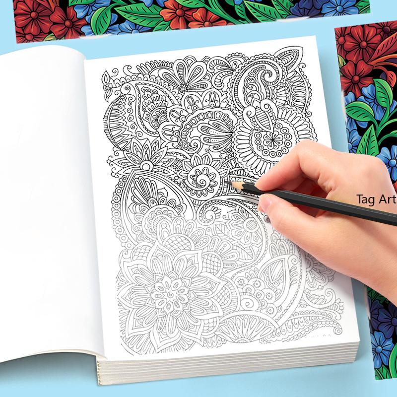Yetişkinler İçin Meditasyon, S - Adult Coloring Book Stress Relief incelemesi ve fiyatı