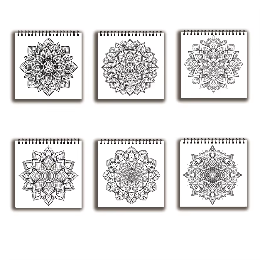 Boyama Kitabı - 7,87 x 7,87 in - Adult Coloring Book Stress Relief incelemesi ve fiyatı