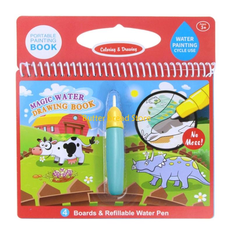 W89C Okulu için Doldurulabilir - Reusable Water Magic Coloring Book incelemesi ve fiyatı