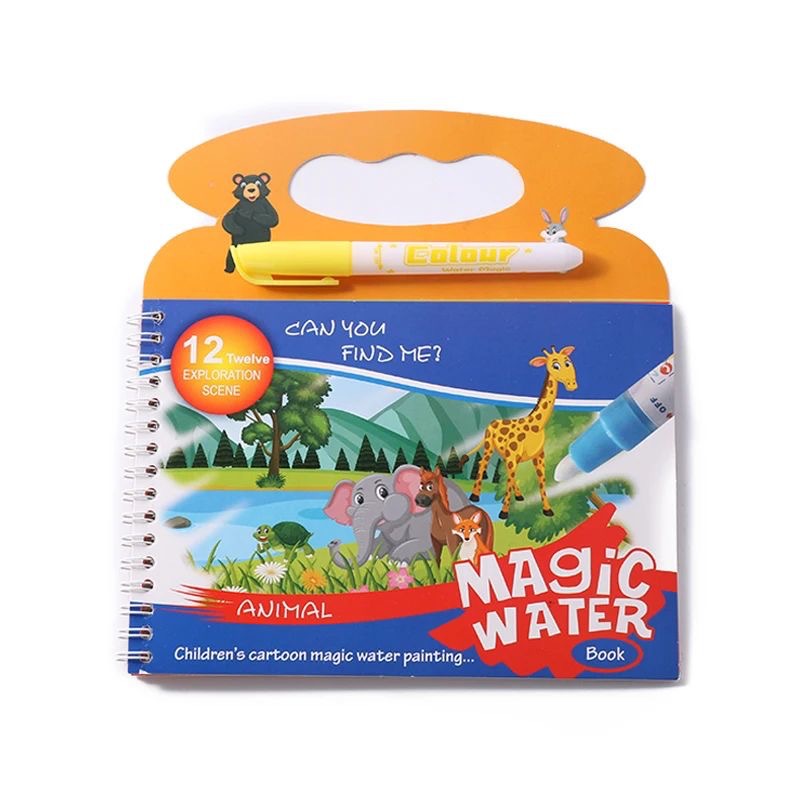 Çocuk Sihirli Su Boyama Kitabı - Reusable Water Magic Coloring Book incelemesi ve fiyatı