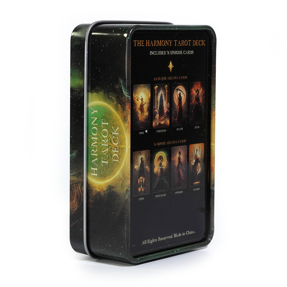 Yaldızlı kenarları ile bir ten - Tarot Deck With Guidebook incelemesi ve fiyatı