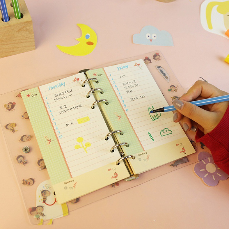 2026 Renkli A5 A6 Gevşek Yapra - A5 Spiral Dotted Grid Notebook incelemesi ve fiyatı