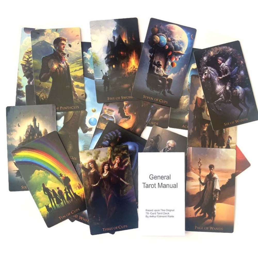 12*7cm Garip Dünya Tarotu 78 K - Tarot Deck With Guidebook incelemesi ve fiyatı