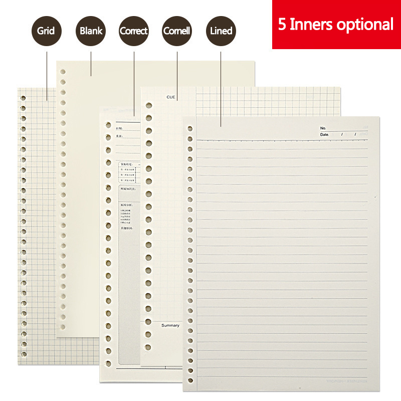 A5 B5 Çizgi Izgarası 20 Delik  - A5 Spiral Dotted Grid Notebook incelemesi ve fiyatı