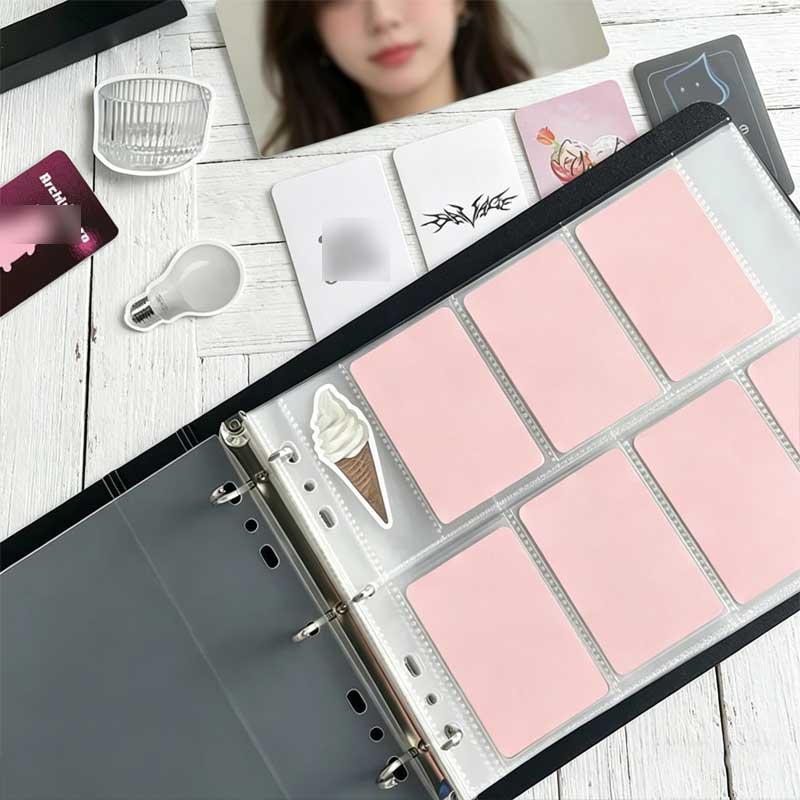 7 8 Bölmeli Geniş A5 D Halkalı - Kpop Photo Card Binder 3 Inch incelemesi ve fiyatı