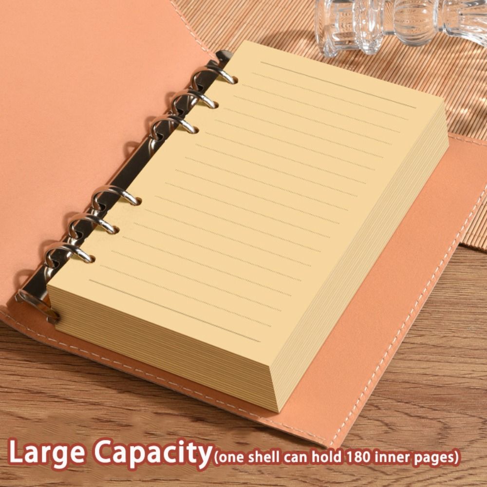 Yeni A5/A6 Defter Gevşek Yapra - Vintage Leather Journal Notebook incelemesi ve fiyatı