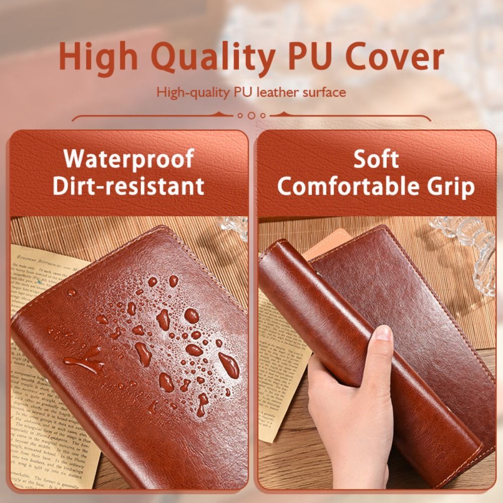 Yeni A5/A6 Defter Gevşek Yapra - Vintage Leather Journal Notebook incelemesi ve fiyatı