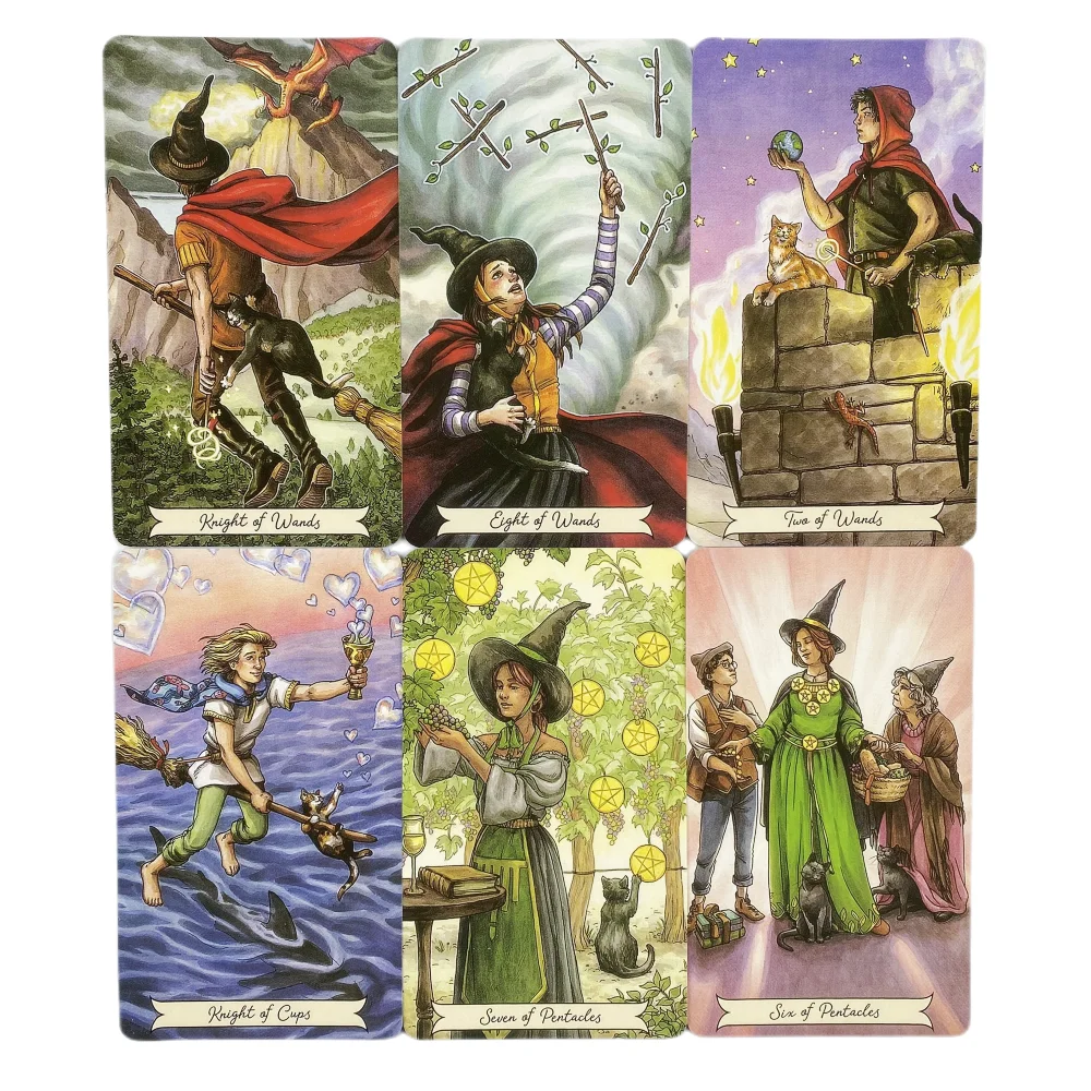 Gündelik Cadı Tarot Kartları G - Tarot Deck With Guidebook incelemesi ve fiyatı
