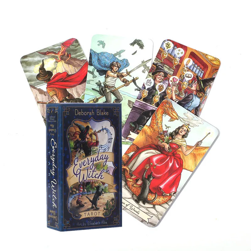 Gündelik Cadı Tarot Kartları G - Tarot Deck With Guidebook incelemesi ve fiyatı