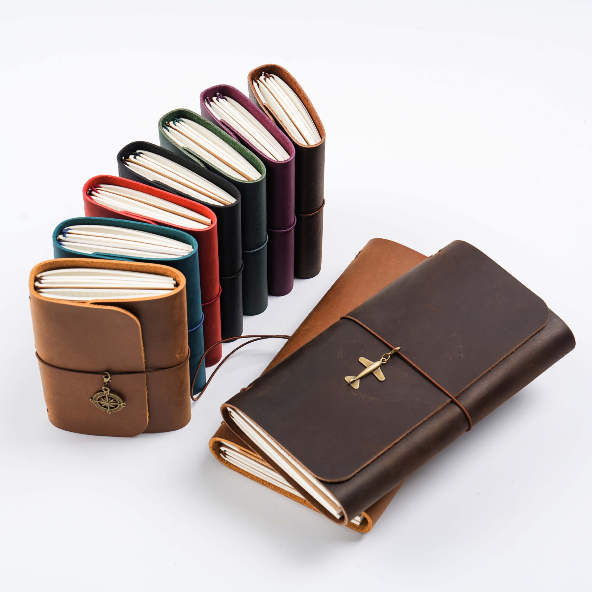 Yeni Varış Üçlü Katlanır TN Ge - Vintage Leather Journal Notebook incelemesi ve fiyatı