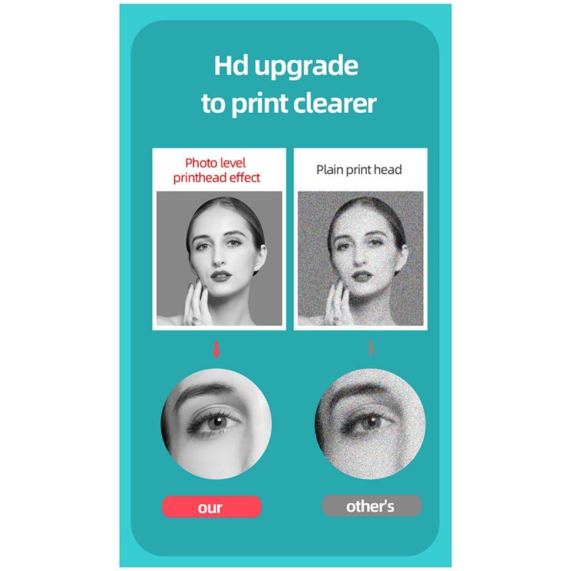 clinch X5 Taşınabilir Mini Kab - Mini Pocket Thermal Printer Paper Roll incelemesi ve fiyatı