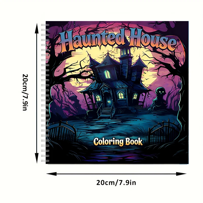 Yetişkinler için Perili Ev Boy - Adult Coloring Book Stress Relief incelemesi ve fiyatı