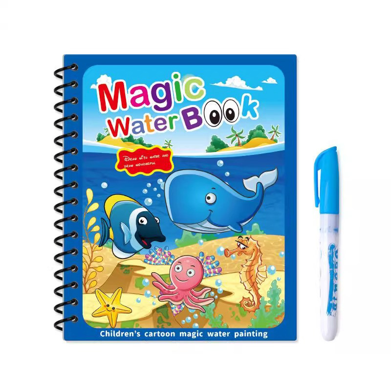 Sihirli Su Kitabı Kalemli Çizi - Reusable Water Magic Coloring Book incelemesi ve fiyatı