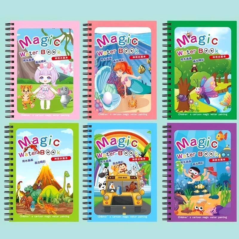 Sihirli Kitap Su Çizim Kitabı  - Reusable Water Magic Coloring Book incelemesi ve fiyatı