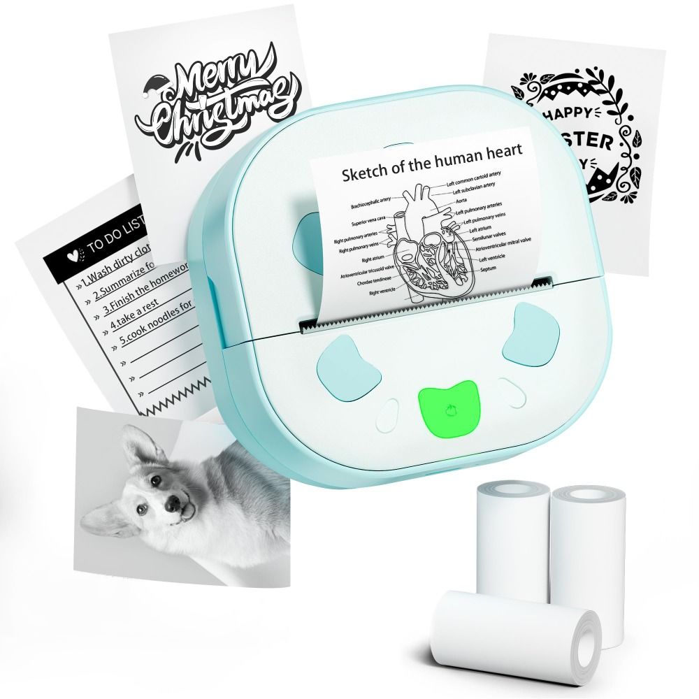 3 Kağıt Rulolu Mini Etiket Yaz - Mini Pocket Thermal Printer Paper Roll incelemesi ve fiyatı