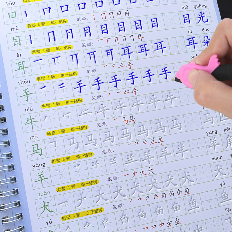 Defter Çocuk Kitabı Yazmayı Öğ - Chinese Calligraphy Practice Book incelemesi ve fiyatı