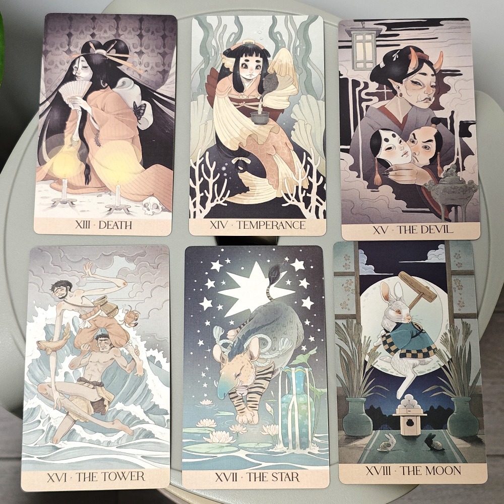 Yokai Tarot Kartları 78 Adet J - Tarot Deck With Guidebook incelemesi ve fiyatı